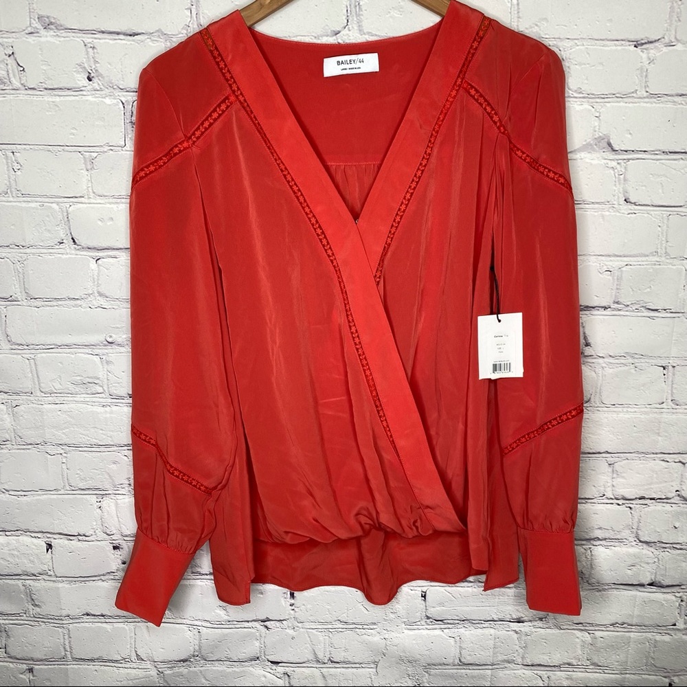 Bailey 44 Corinne Surplice Wrap Top - Picture 3 of 10